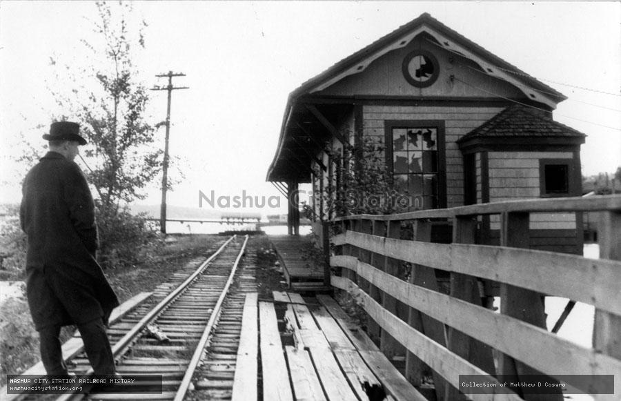 Postcard: Station at Wiscasset, Maine on the Wiscasset, Waterville & Farmington